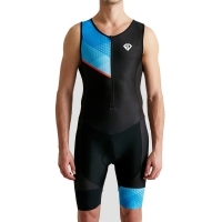 Triathlon Front Zip Sleeveless Trisuit 